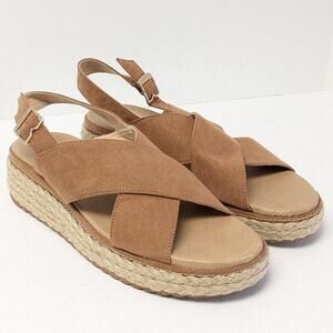 Dr. Scholl's Ember Wedge Sandals, Brown, Women's 10